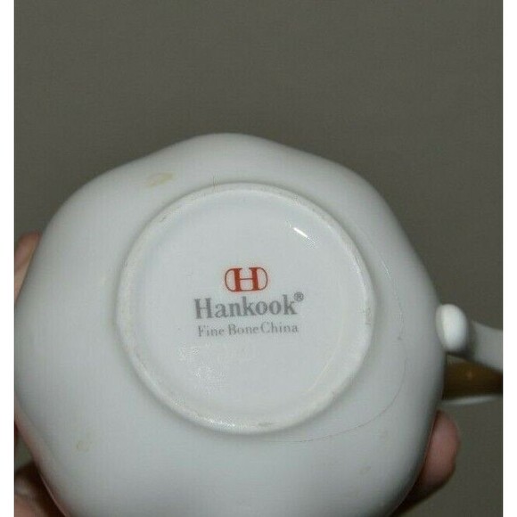 Vintage Combat Air Command ROKAF Bone China KOREA Coffee Mug Set Air Force - Picture 6 of 8